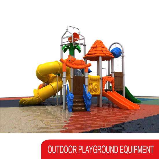 Juego Infantil Outer Space Series Playsets Kids Toy Indoor Plastic Baby Slide Water Park Games Customized Amusement Park Children Outdoor Playground Equipment