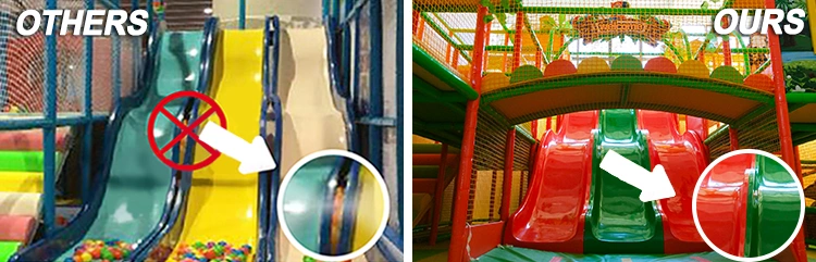 Popular Design of Ball Pool and Slide Kids Indoor Playground