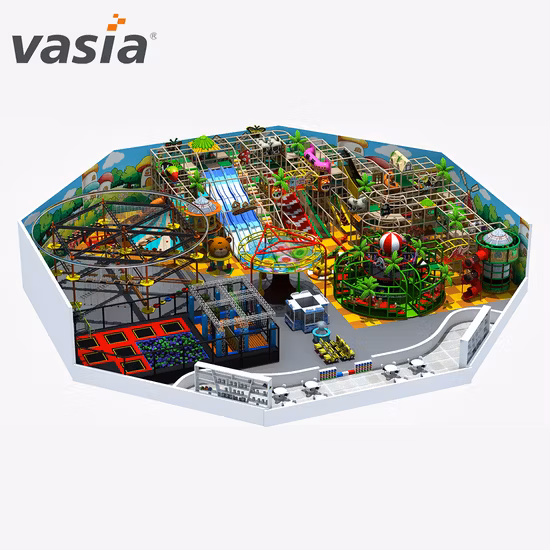 어린이 놀이 공원을 위한 상업용 플라스틱 야외 놀이 장비