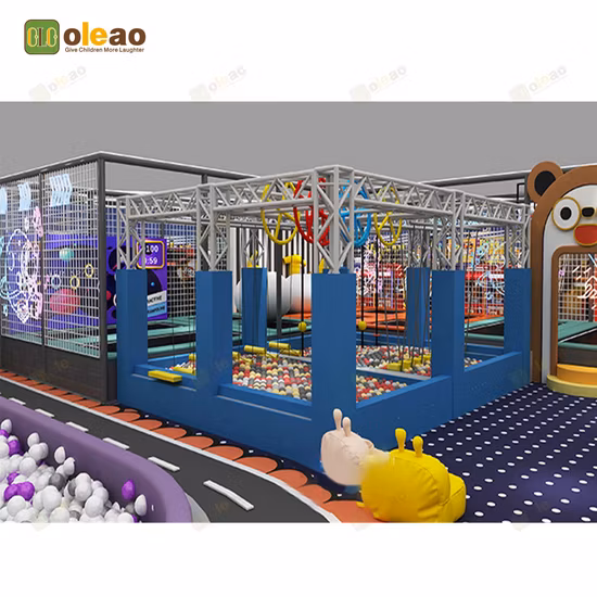 어린이와 성인을 위한 상업 닌자 전사 코스