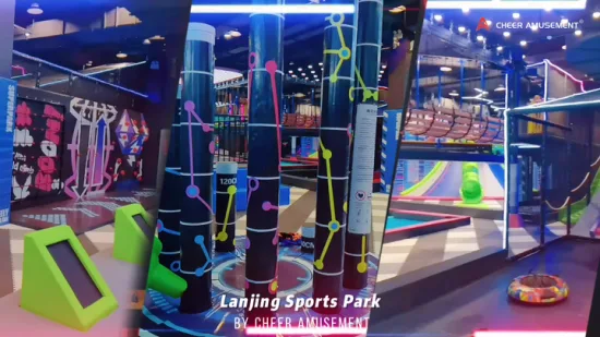 2,500m² 규모의 역동적인 놀이 공원, Cheer Amusement가 맞춤 제작한 혁신적인 실내 놀이터 솔루션