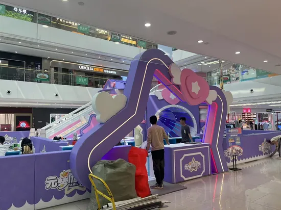 TUV 표준 볼 타워 놀이터 유원지 장비 어린이 유치원 플라스틱 장난감 어린이 게임 워터 파크 슬라이드 Playsets 야외 놀이터 장비